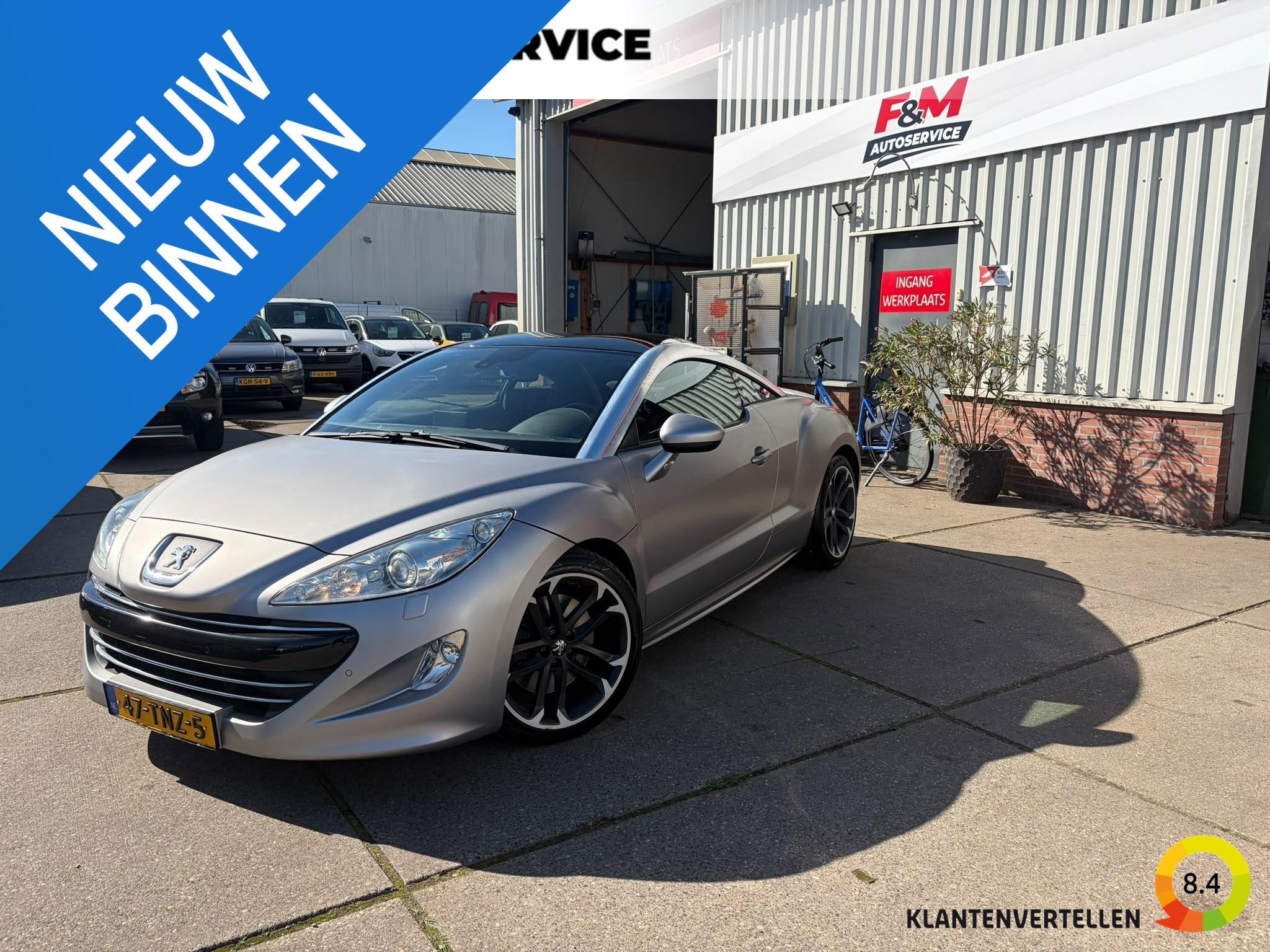 Peugeot RCZ 1.6 THP Asphalt Clima, cruise, navi, memory, pdc, Auto's, Voorwielaandrijving, 15 km/l, Gebruikt, 4 cilinders