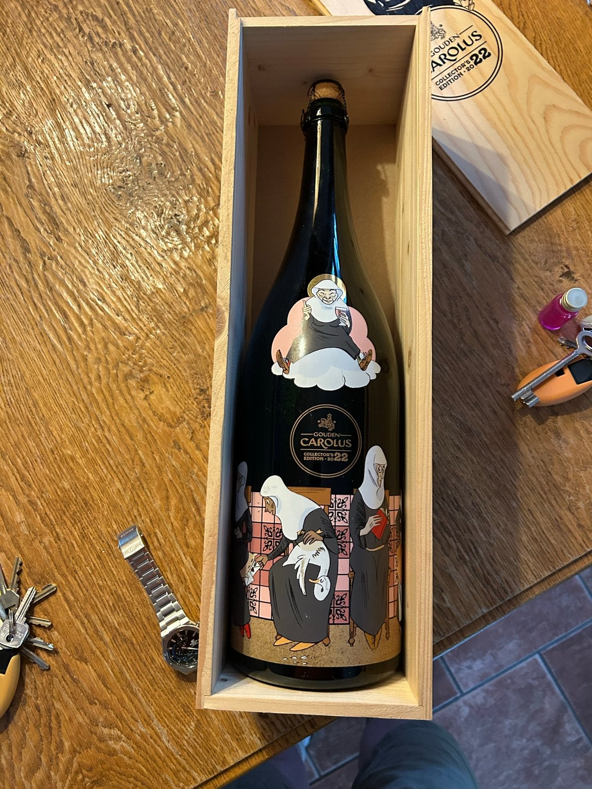 Gouden Carolus Collector's Edition 2022 in houten kist, Ophalen
