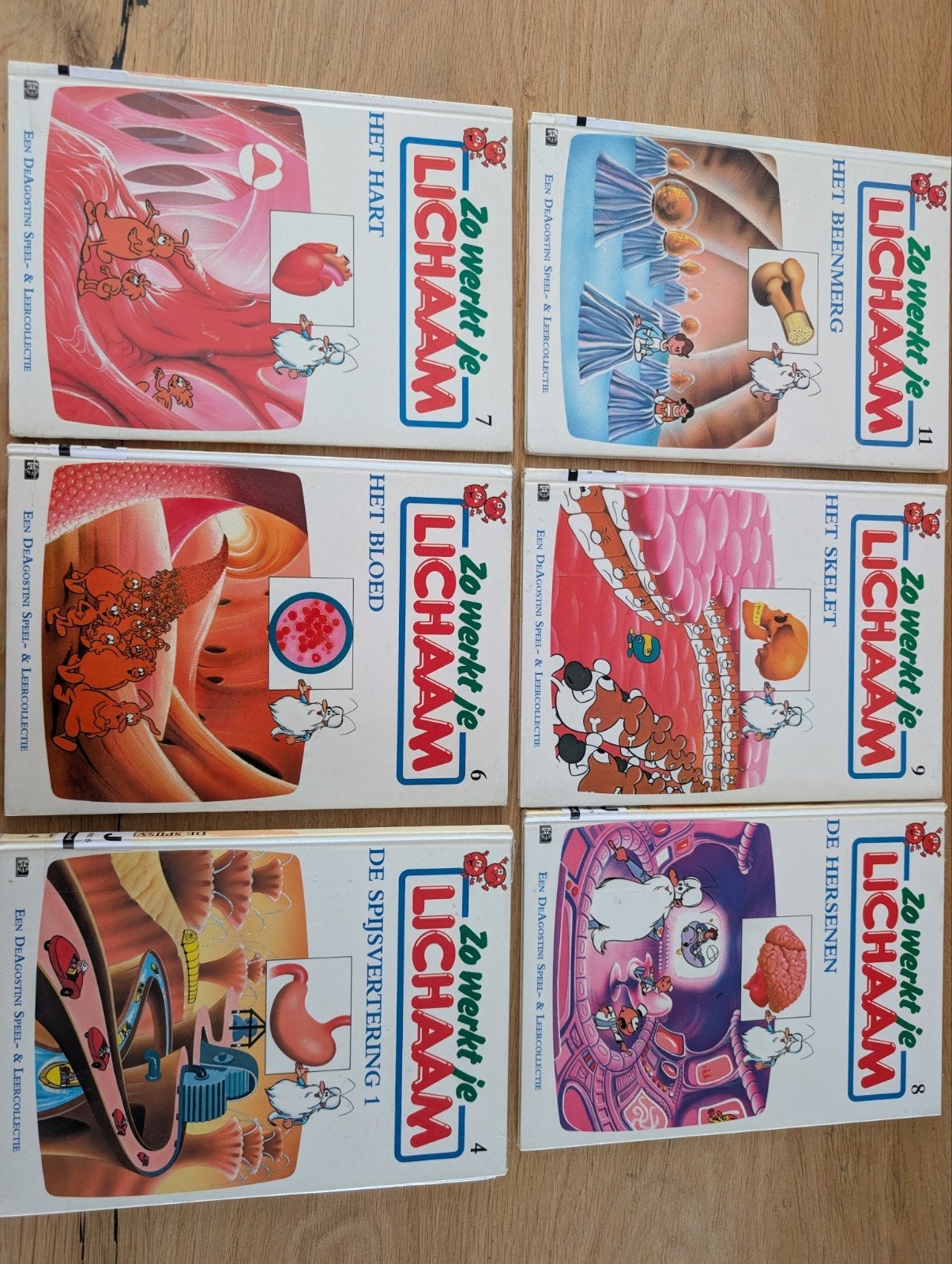 Zo werkt je lichaam - Educatieve boekjes (25 stuks), Ophalen, Gelezen, Albert Barille