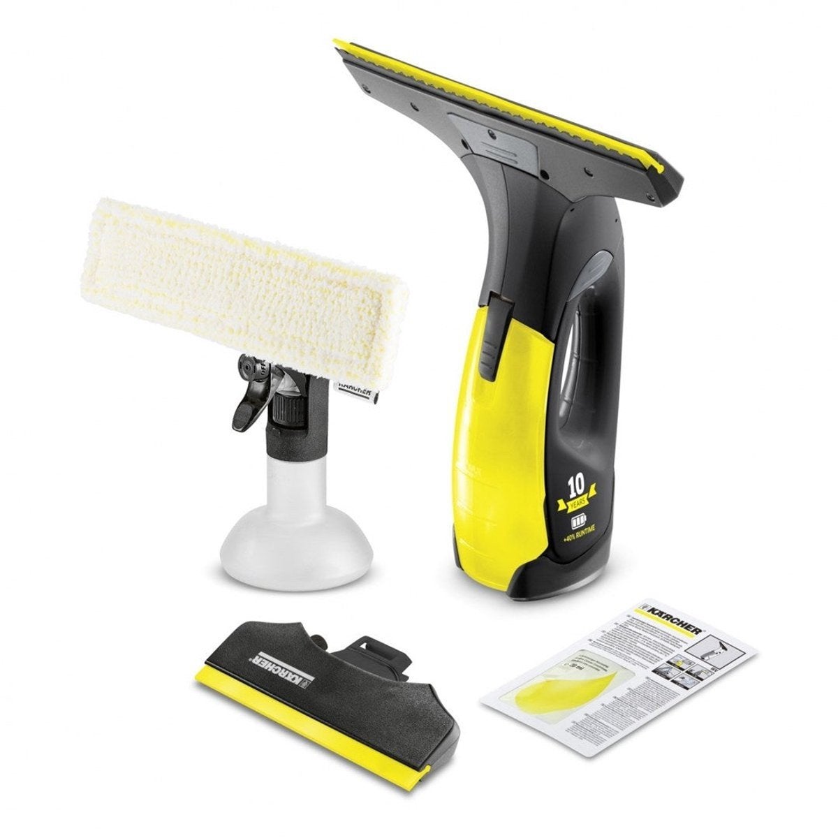 Kärcher WV 2 Raamwisser Set - Elektrisch, Ophalen of Verzenden, Raamwisser of Trekker