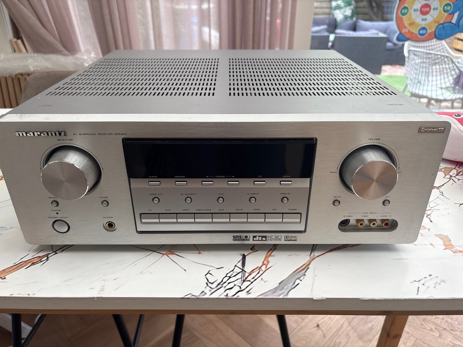 Marantz SR4001 AV Surround Receiver, Gebruikt, 60 tot 120 watt, Ophalen, Marantz