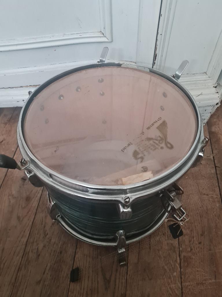 Vintage trommel, Heikant 21 Kaatsheuvel, Gebruikt, Belle Vieille Brocante, Ophalen of Verzenden