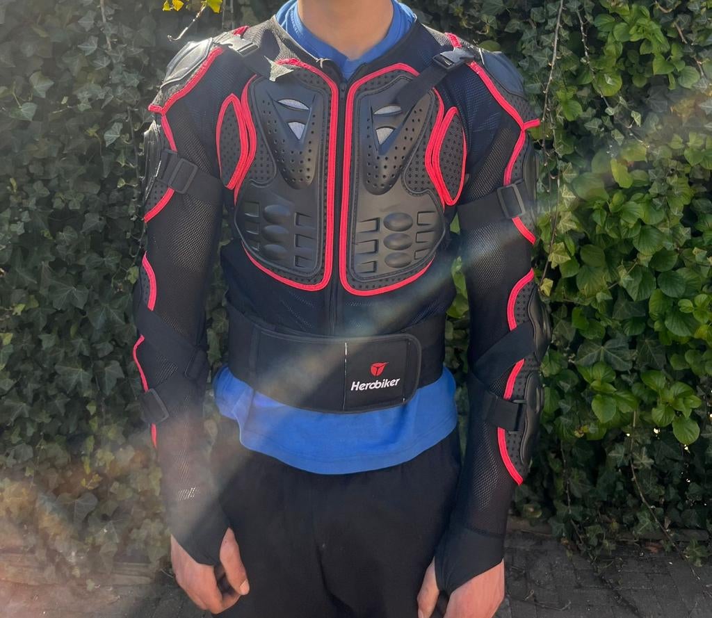 Herobiker bodyprotector, Motoren, Ophalen of Verzenden, Tweedehands