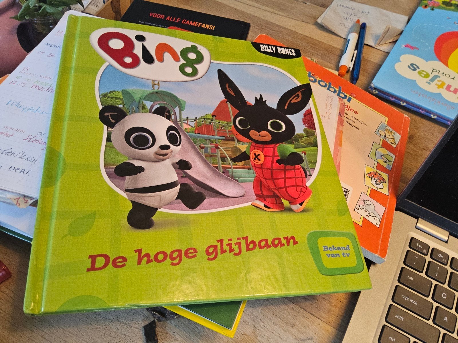 Bing: De hoge glijbaan - Voorleesboek Billy bones, Billy Bouncer, Fictie algemeen, Jongen of Meisje, Ophalen of Verzenden