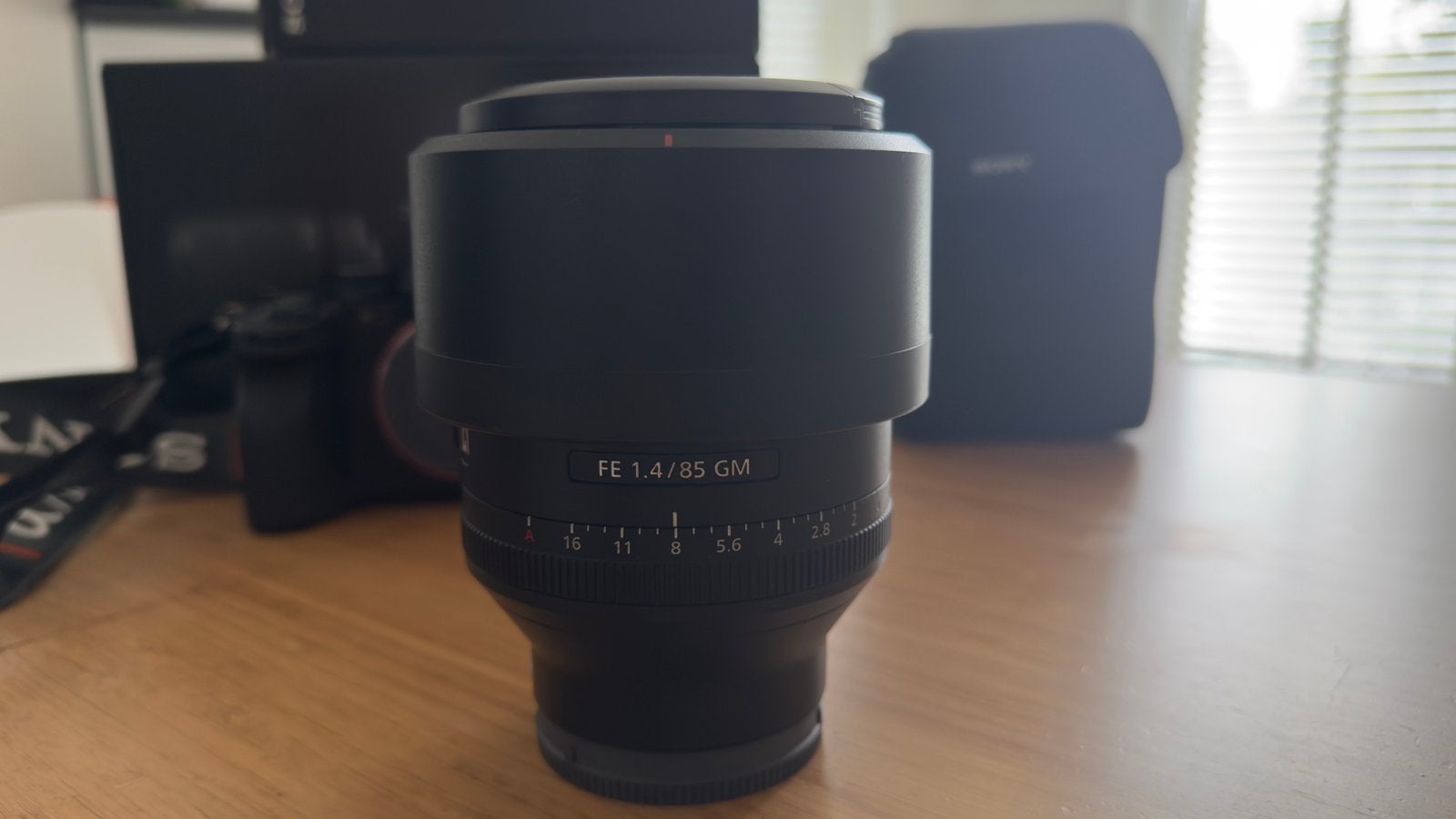 Sony FE 1.4/85 GM Lens - Zo goed als nieuw, Sony E-mount, Sony, Autofocus, Ophalen of Verzenden