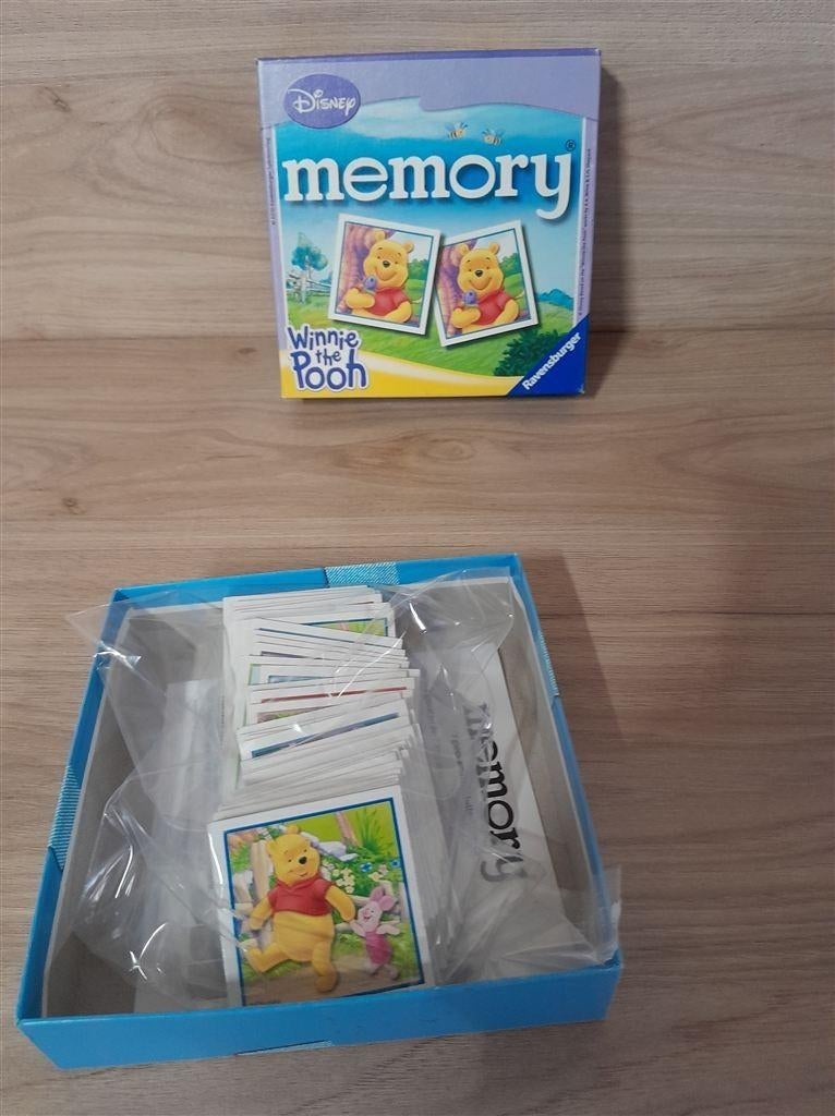 Disney memory winnie the pooh - s1763, Hobby en Vrije tijd, Gezelschapsspellen | Bordspellen, Zo goed als nieuw, Verzenden