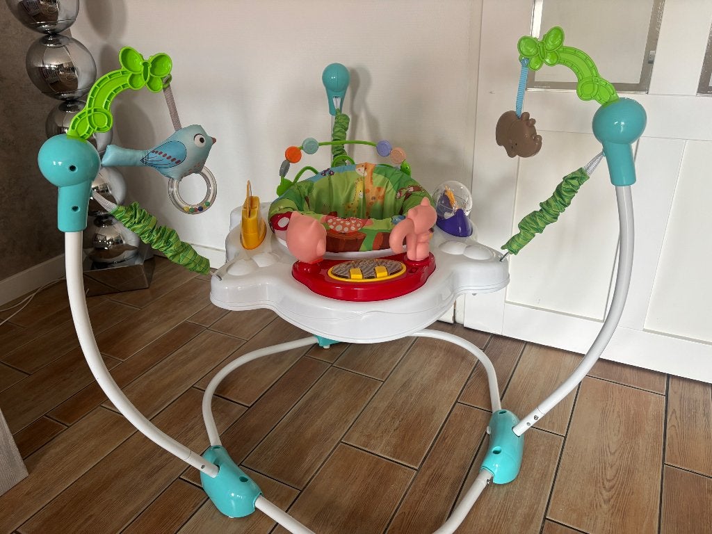 Baby bouncer  jumper z.g.a.n., Kinderen en Baby's, Ophalen, Zo goed als nieuw, Babygym