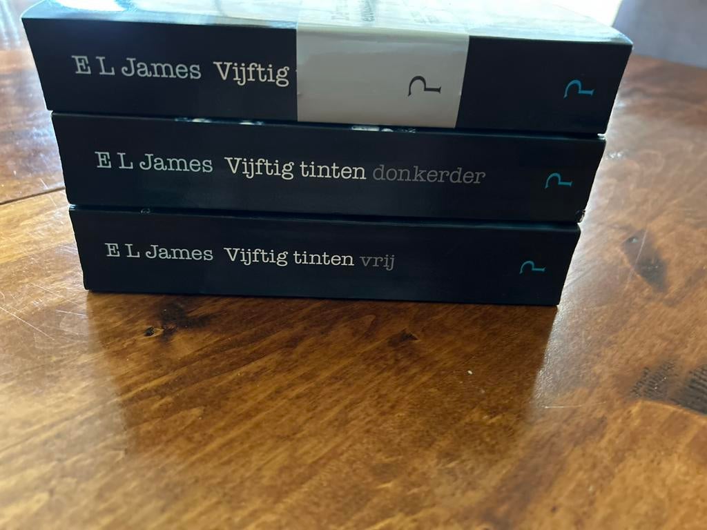 Vijftig tinten trilogie - E L James (3 boeken), Ophalen of Verzenden, Zo goed als nieuw, Nederland