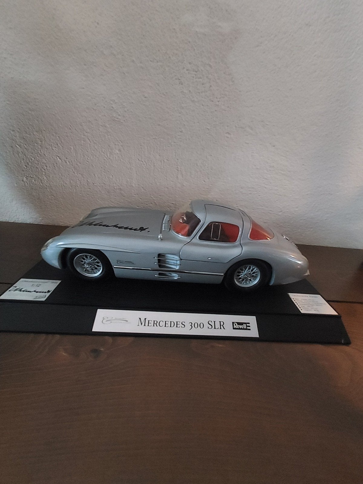 Mercedes 300 SLR Uhlenhaut !! 1:12 !, Ophalen, Zo goed als nieuw, Auto, Revell