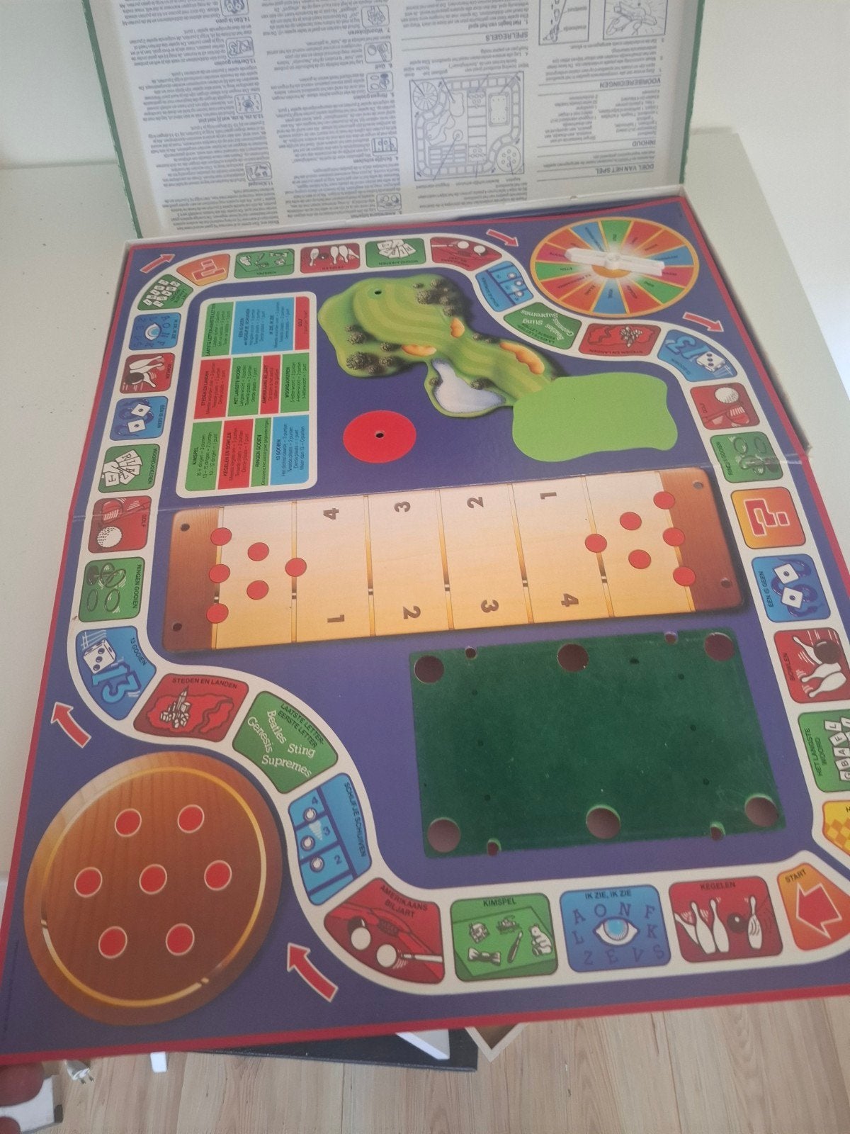 Spel der Spellen - 14 Spellen in 1, Een of twee spelers, Ophalen of Verzenden, Gebruikt