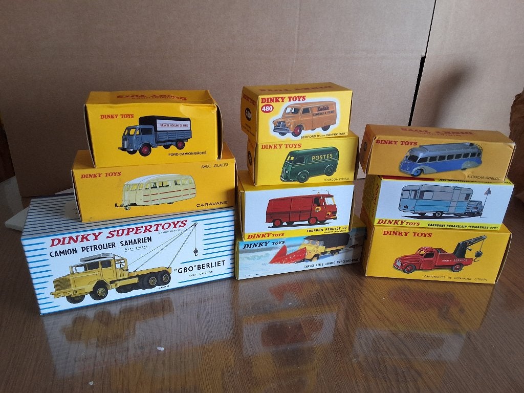 lot dinky-toys atlas  10 stuks, Verzenden, Nieuw, Auto, Dinky Toys