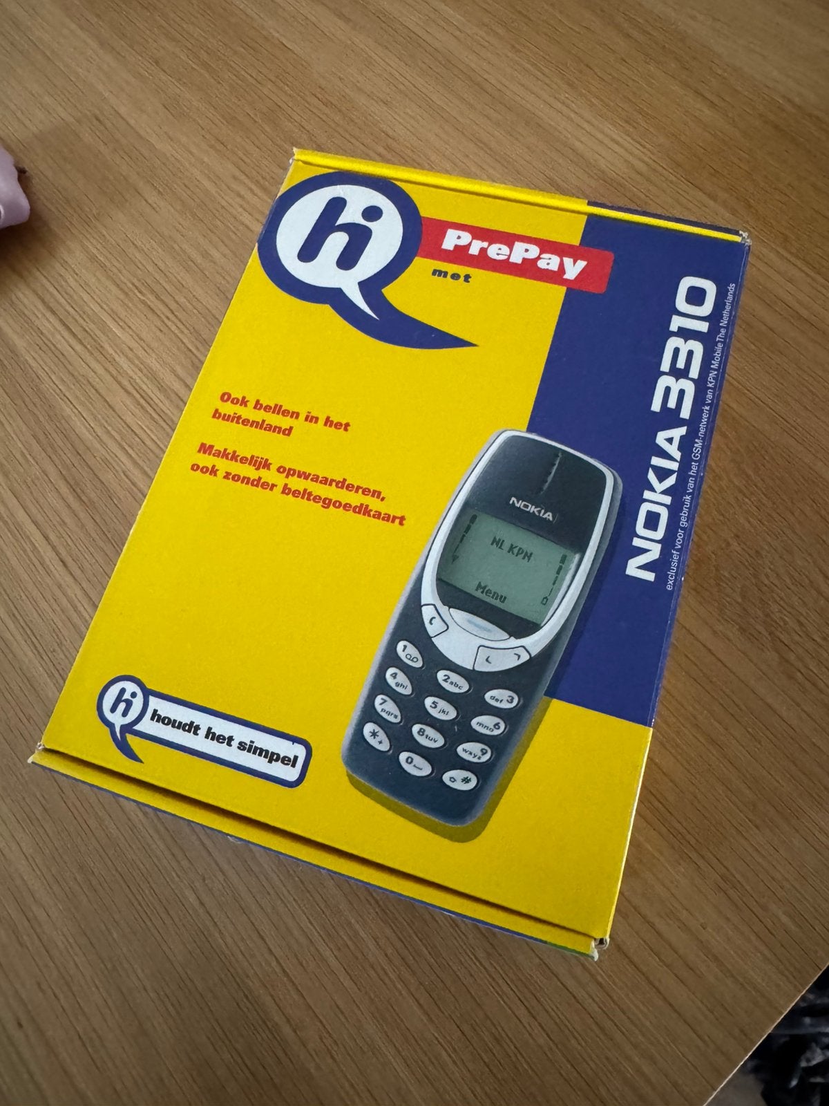 Nokia 3310 in zeer goed staat, Telecommunicatie, Blauw, Geen camera, Fysiek toetsenbord, Ophalen of Verzenden