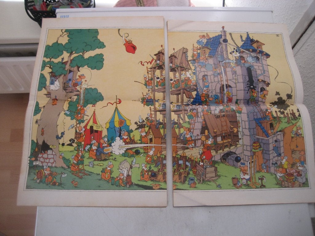 peter de smet poster stripboekjes, Gelezen, Ophalen of Verzenden, Peter de Smet, Meerdere stripboeken