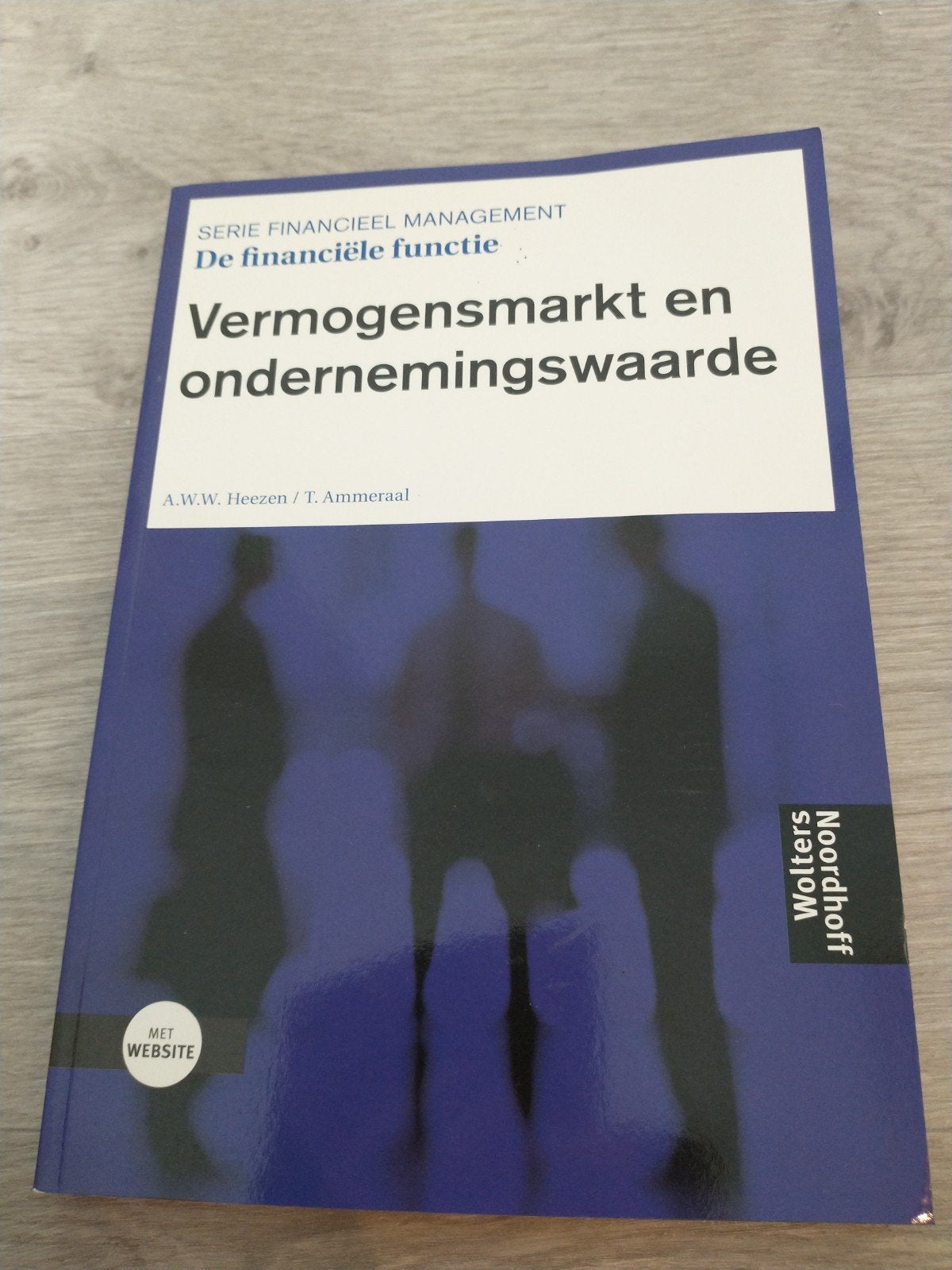 T. Ammeraal - Vermogensmarkt en ondernemingswaarde, Ophalen of Verzenden, T. Ammeraal; A.W.W. Heezen, Management, Zo goed als nieuw