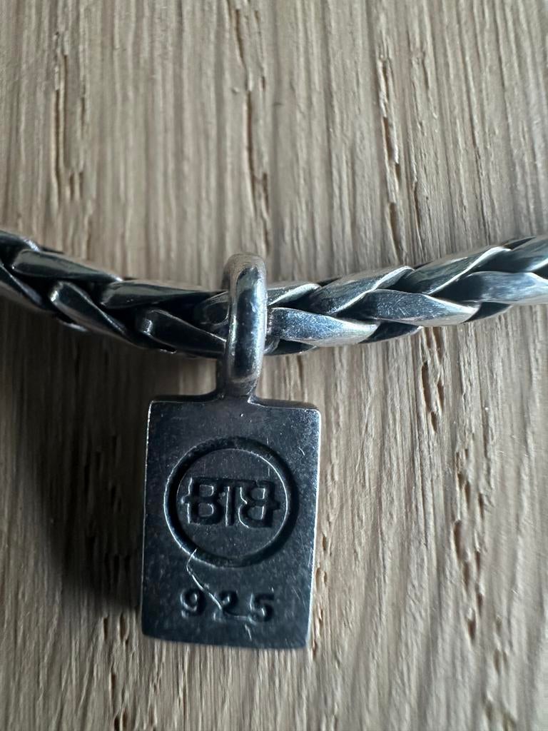 buddha to buddha coullier, Sieraden, Tassen en Uiterlijk, Kettingen, Ophalen of Verzenden, Gebruikt, Zilver, Met hanger