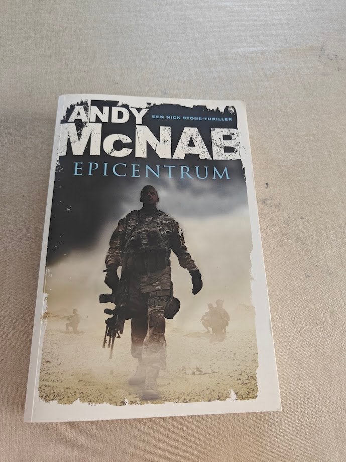 Epiccentrum - Andy McNab, Boeken, Ophalen, Zo goed als nieuw, Andy McNab