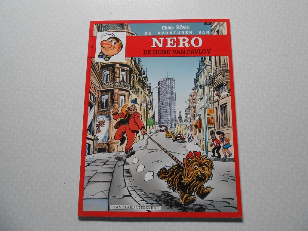 Nero 129 De hond van Pavlov 1995. 1 ste druk., Marc Sleen, Eén stripboek, Nieuw, Ophalen of Verzenden