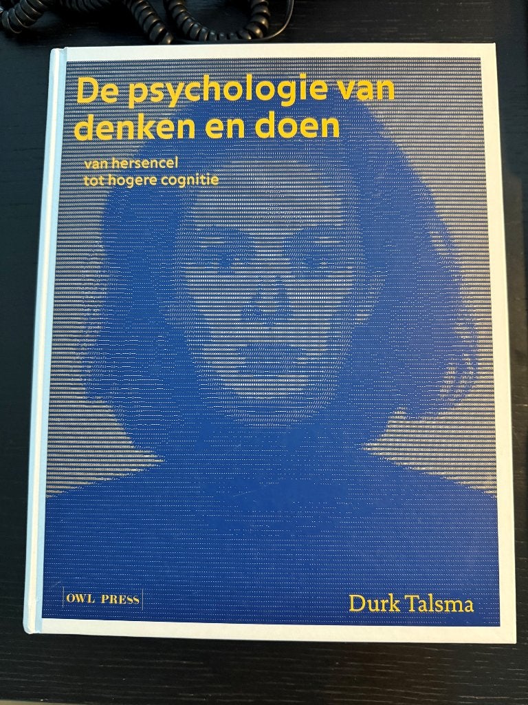 De psychologie van denken en doen - Durk Talsma, Ophalen of Verzenden, Nieuw, Durk Talsma