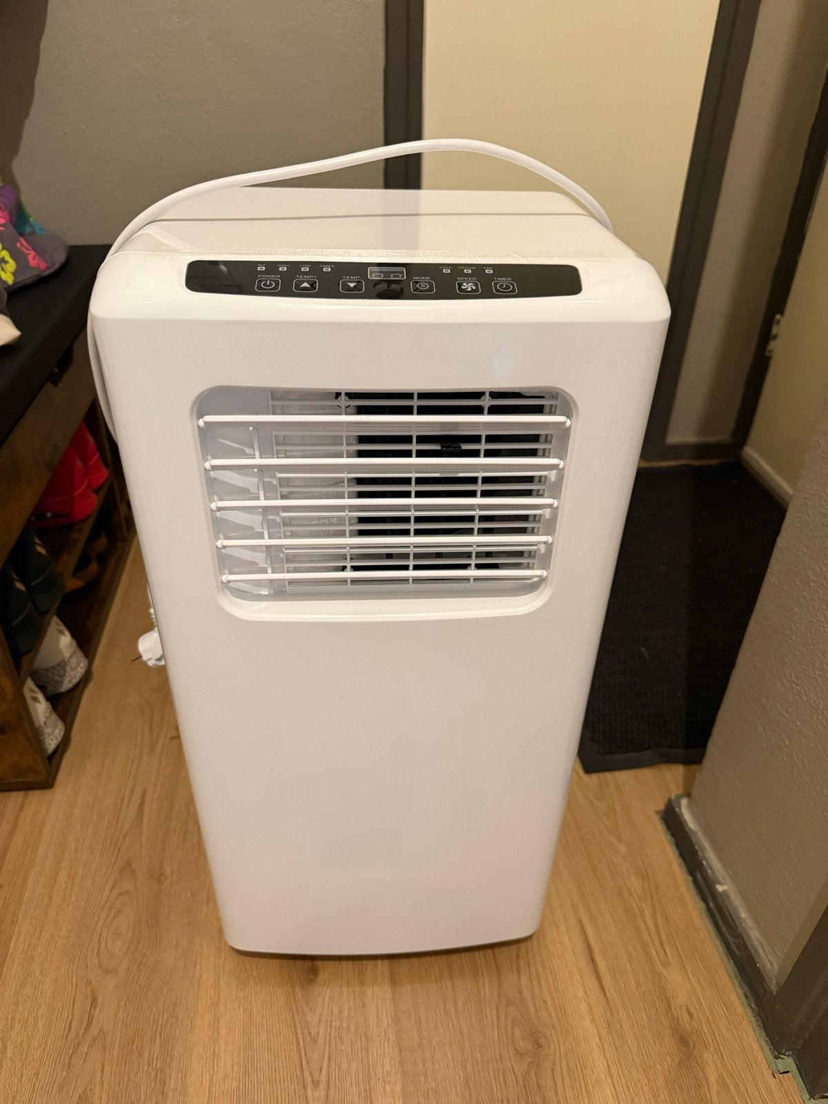 Mobiele airco Hands N. Bari 7000 BTU met afstandsbediening, Ophalen, Minder dan 60 m³, 3 snelheden of meer, Zo goed als nieuw