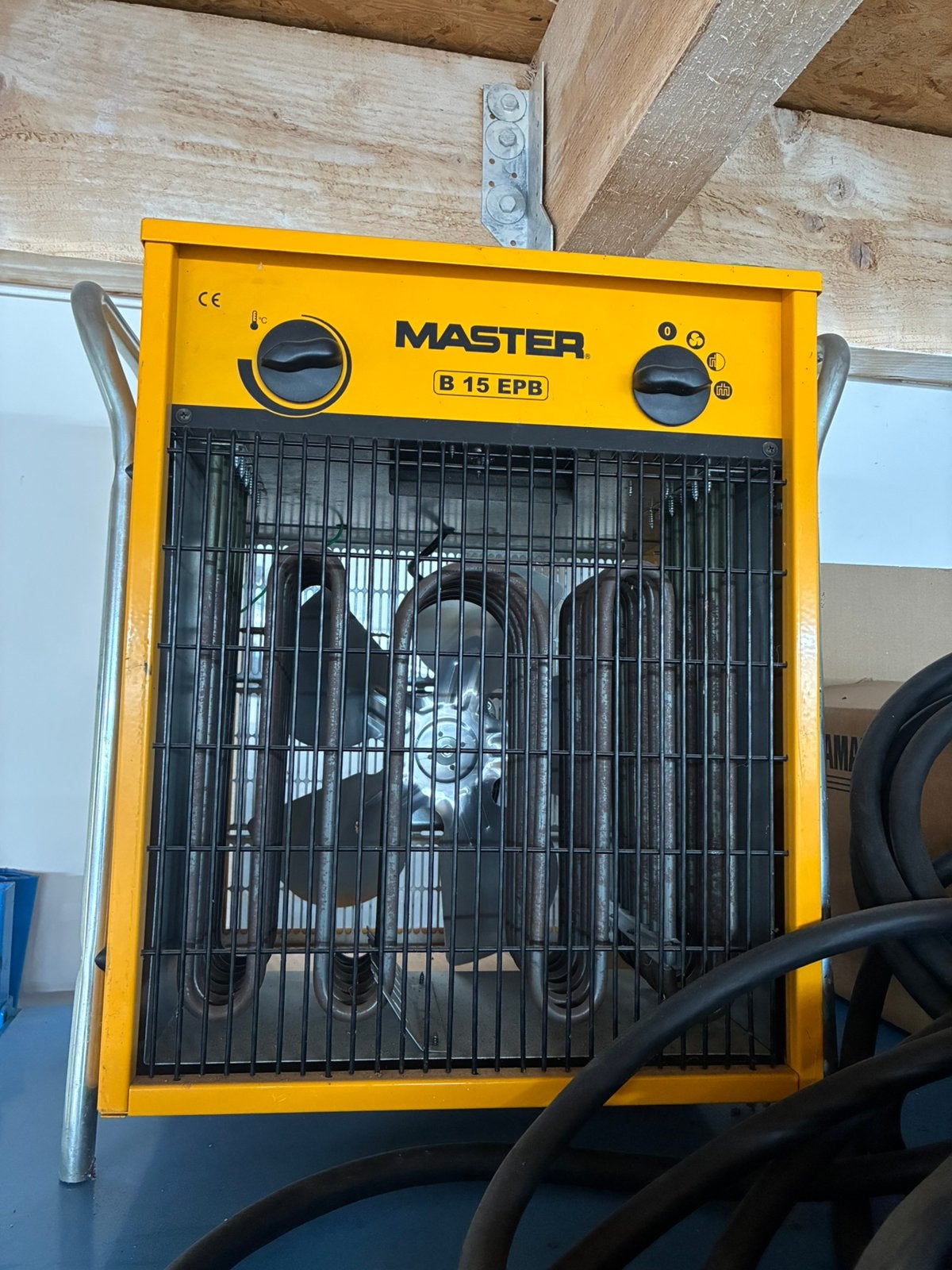 Master b 15 epb bouwkachel elektrische kachel 380v, Ophalen of Verzenden, Zo goed als nieuw
