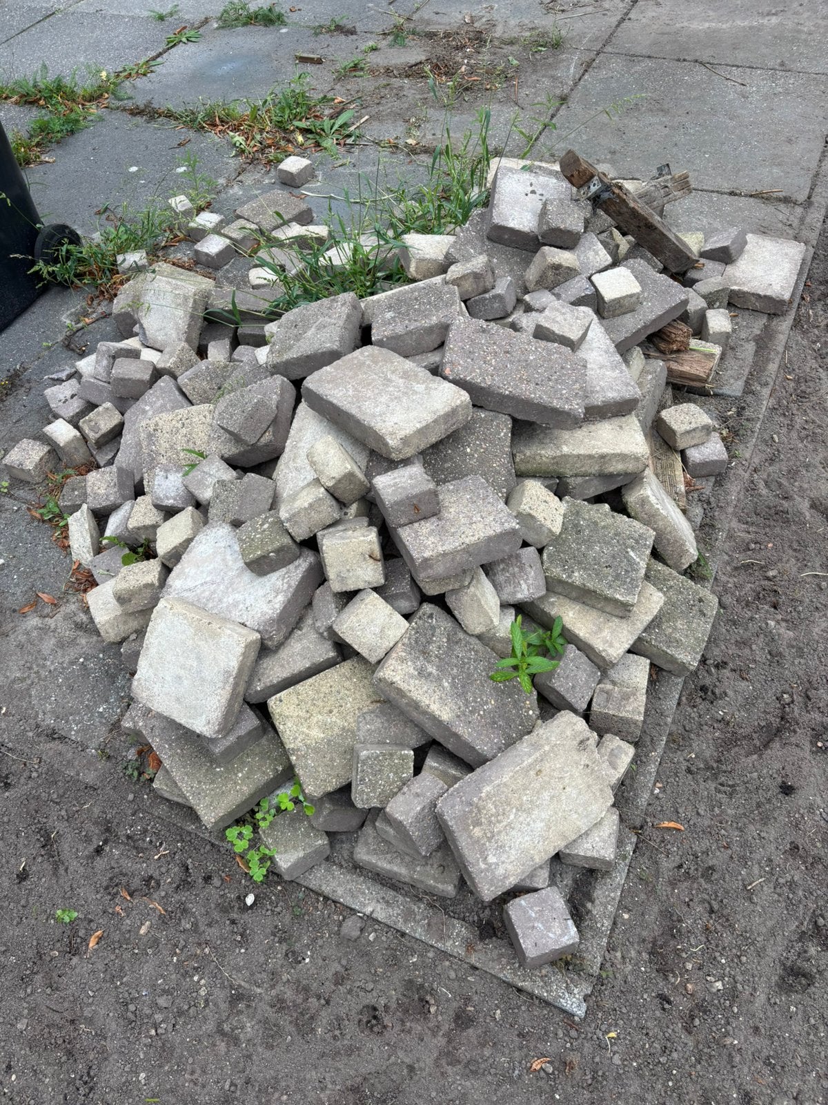 Tuin tegels, Ophalen, Gebruikt, Overige typen