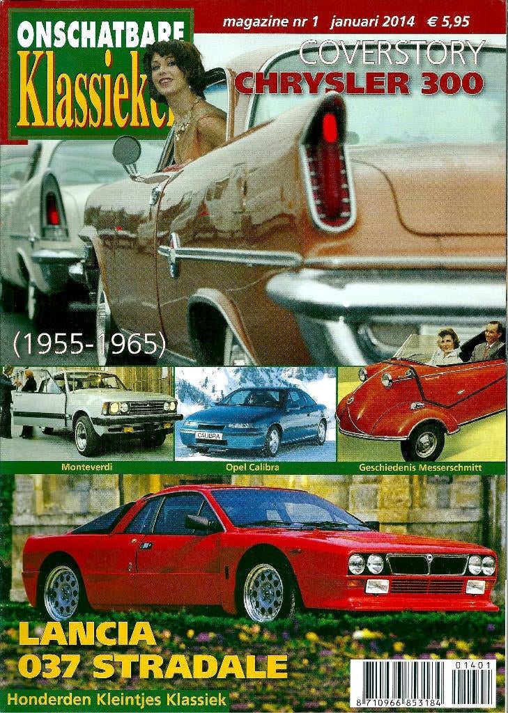 Onschatbare Klassieker reportage Chrysler 300, Ophalen of Verzenden, Gelezen, Overige merken