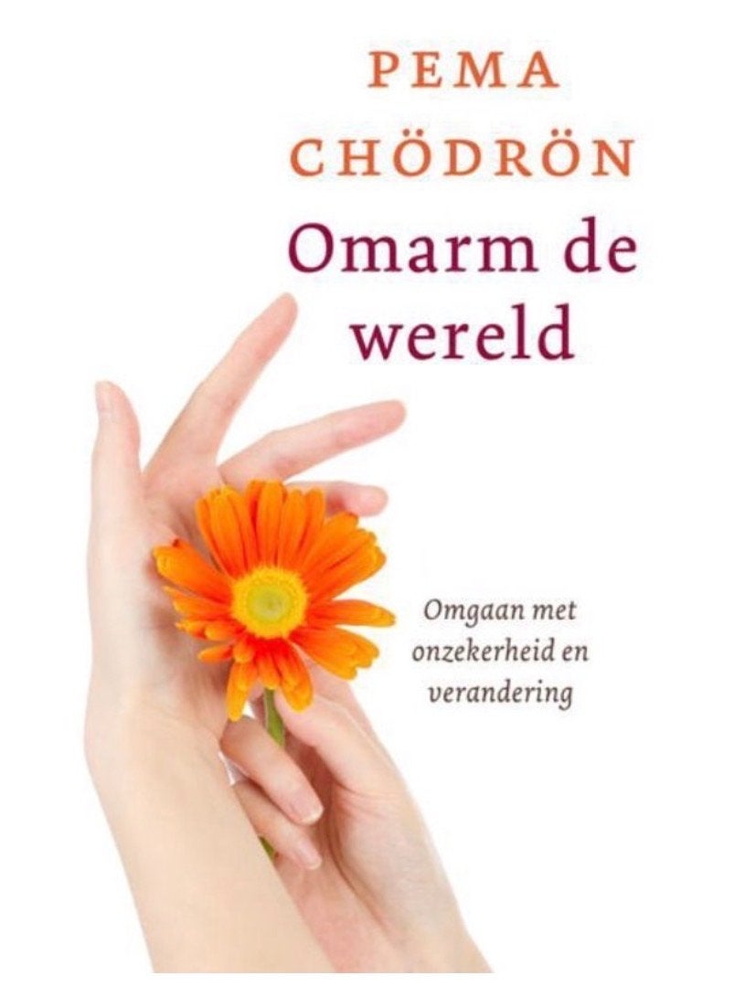 Omarm de wereld - Pema Chödrön NIEUWSTAAT, Ophalen of Verzenden, Zo goed als nieuw, Spiritualiteit algemeen, Achtergrond en Informatie