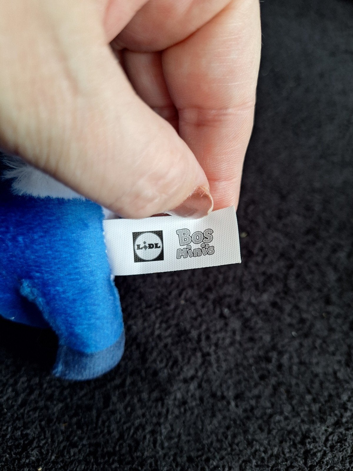 Blauw paars konijn knuffel, Lidl, Lidl, Konijn, Ophalen of Verzenden