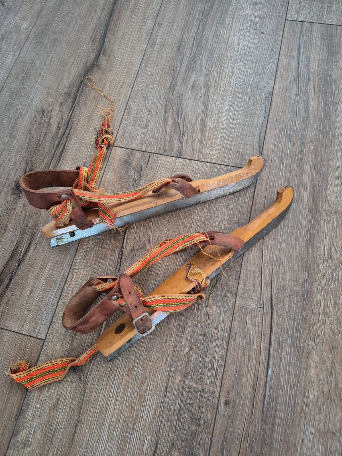 Vintage Friese Doorlopers - Authentieke Schaatsen, Sport en Fitness, Ophalen, Gebruikt, Friese doorlopers, Overige merken
