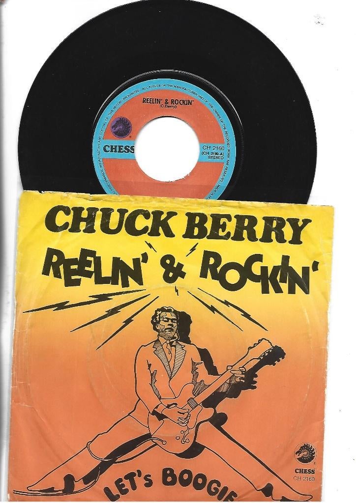 CHUCK BERRY SINGLE 7" REELIN '& ROCKIN, 7 inch, Single, Ophalen of Verzenden, Zo goed als nieuw