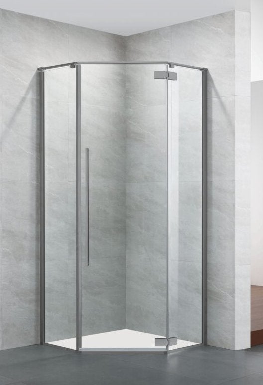 douchecabine, Ophalen, Zo goed als nieuw, Rvs, Douche