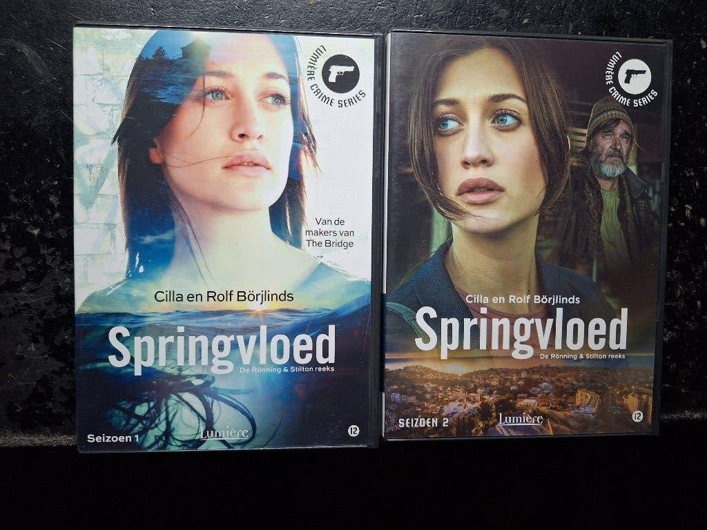 springvloed 1   en 2, Nederlands, Seizoen 1, Ophalen of Verzenden, Zo goed als nieuw