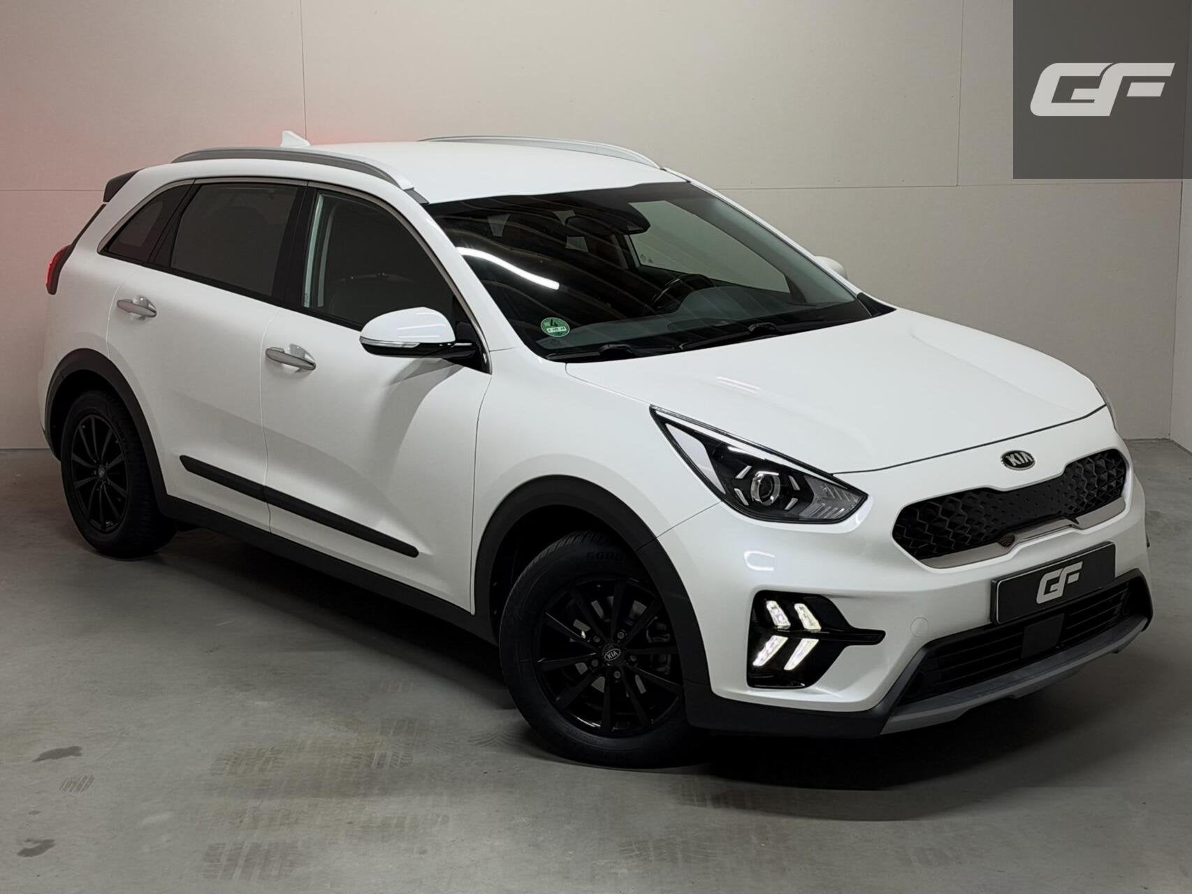 Kia Niro 1.6 GDi Hybrid DynamicLine ACC Camera Carplay Trekh, Auto's, Dealer onderhouden, Gebruikt, Met garantie (alle), Leder en Stof