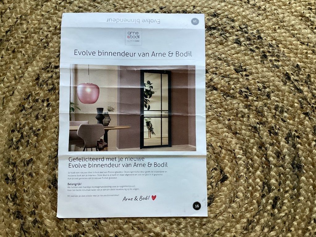 Binnendeur, Doe-het-zelf en Verbouw, Deuren en Horren, Ophalen, 80 tot 100 cm, Binnendeur, Zo goed als nieuw