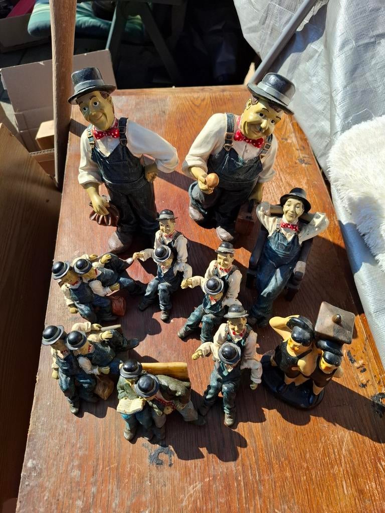Te koop lauren en Hardy beeldjes, Ophalen