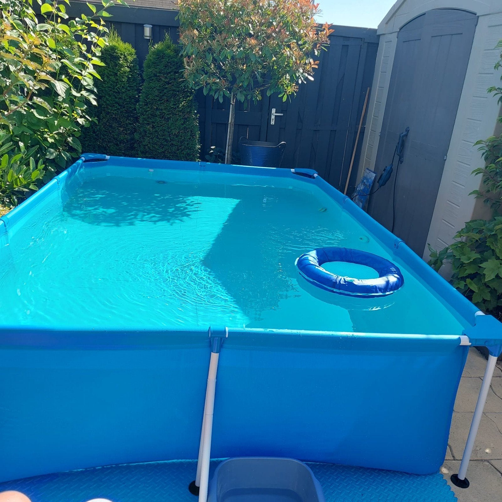 Zwembad 3.00 bij 2.01, Tuin en Terras, Zwembaden, Ophalen, Zo goed als nieuw, Opzetzwembad, Rechthoekig