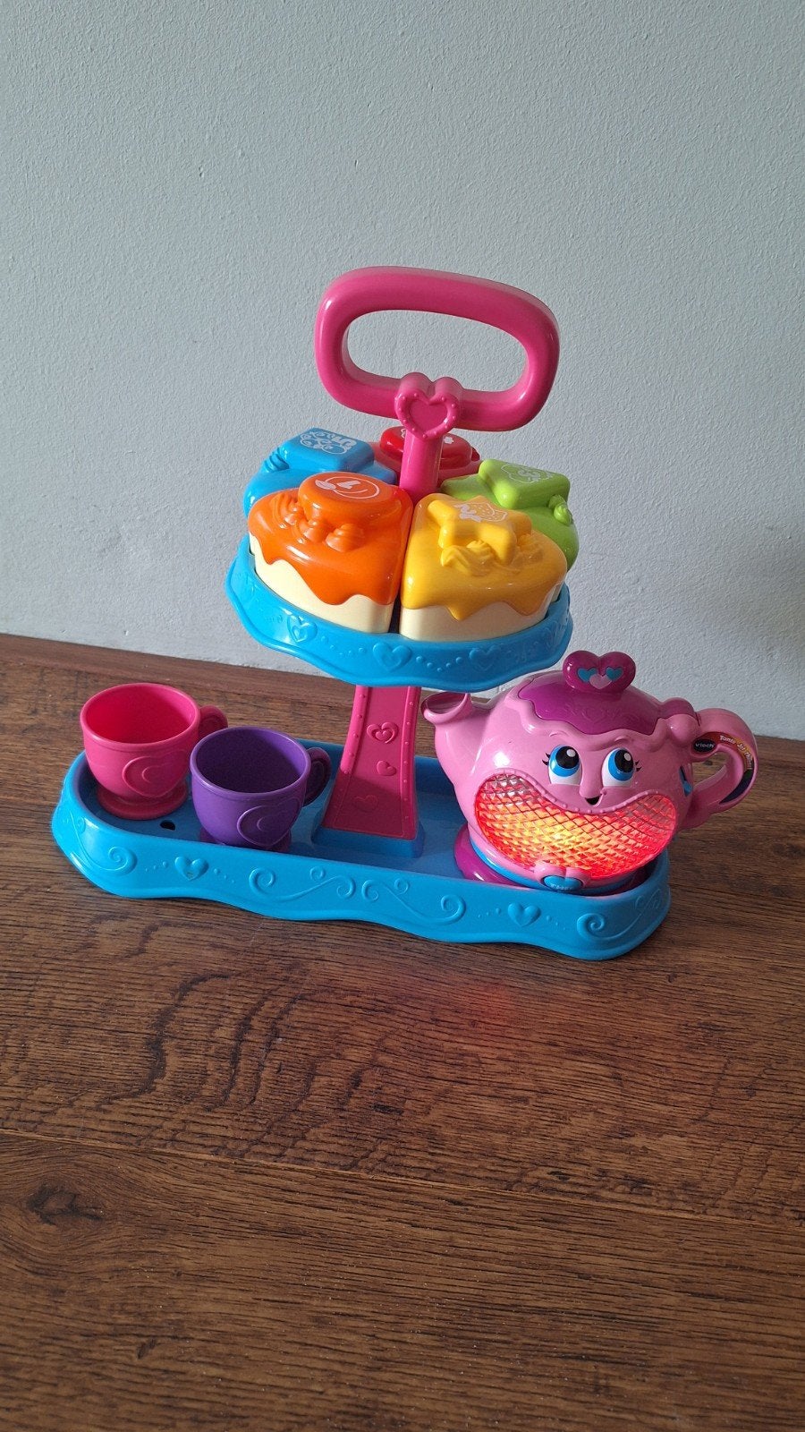 VTech tante Jet theeset, Kinderen en Baby's, Speelgoed | Fisher-Price, Ophalen, Zo goed als nieuw