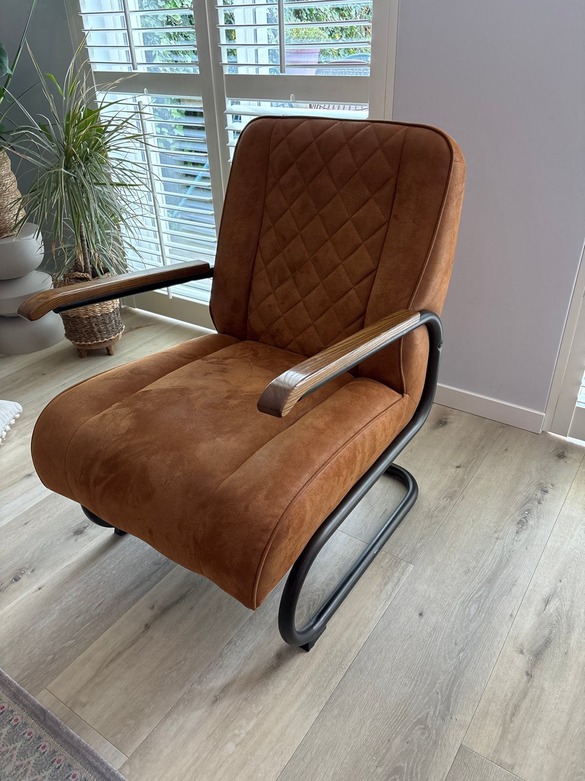 Fauteuil Chevy van de Bommel Meubelen, Ophalen, 75 tot 100 cm, Zo goed als nieuw, Stof