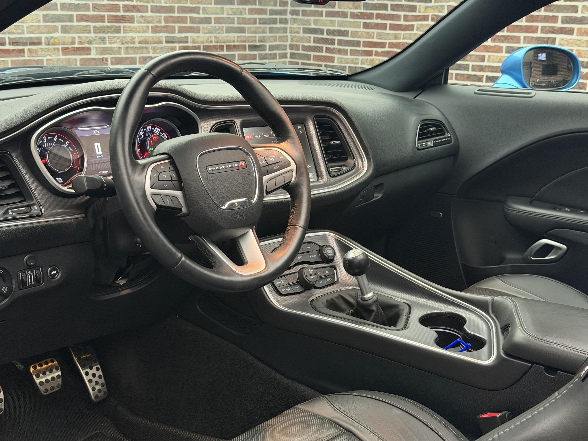 Dodge Challenger 5.7 V8 R/T Plus SUPER TRACK PACK, Auto's, Dodge, Achterwielaandrijving, Gebruikt, Blauw, Bedrijf