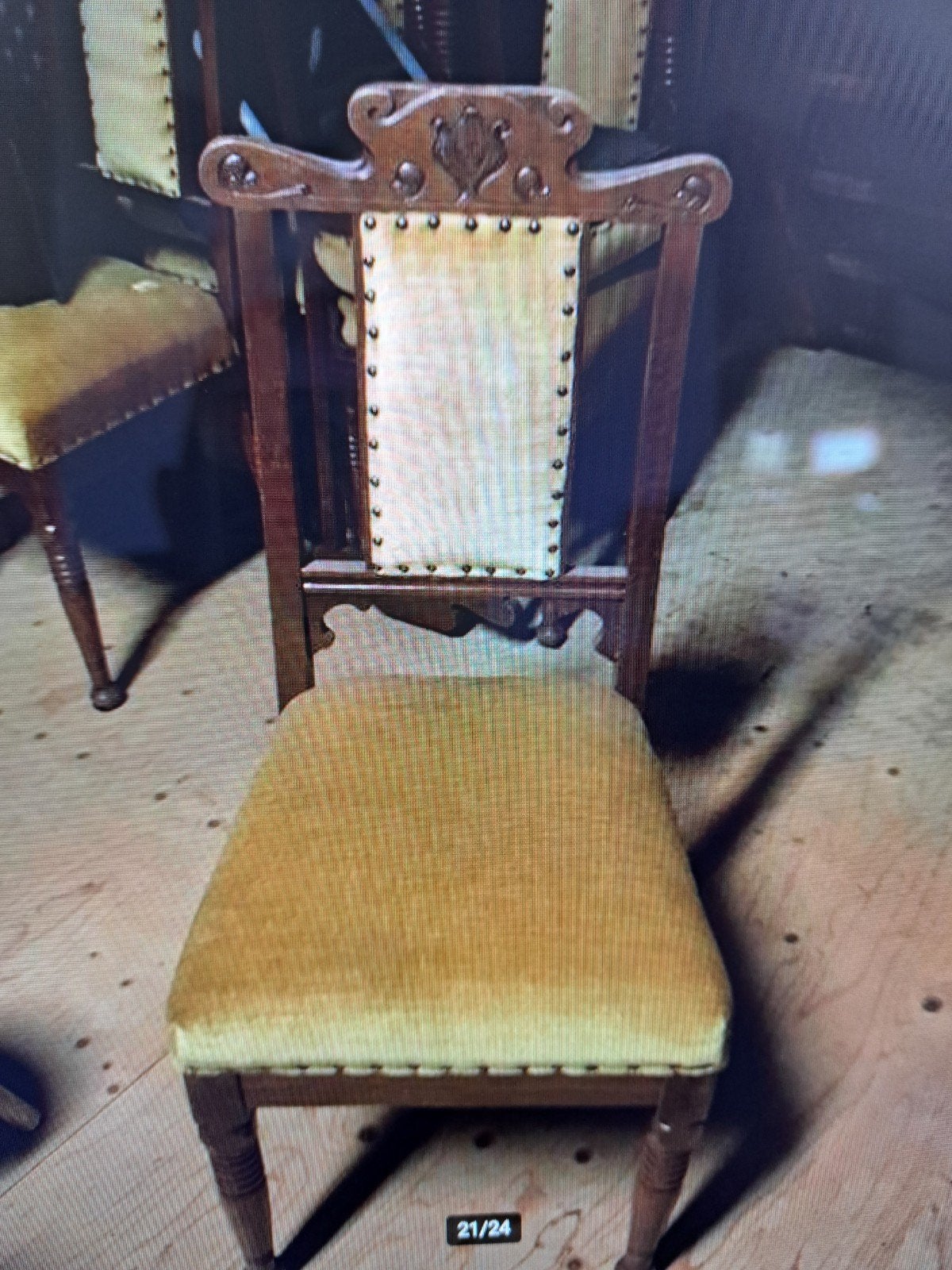 6 stoelen, Ophalen, Gebruikt, Eén