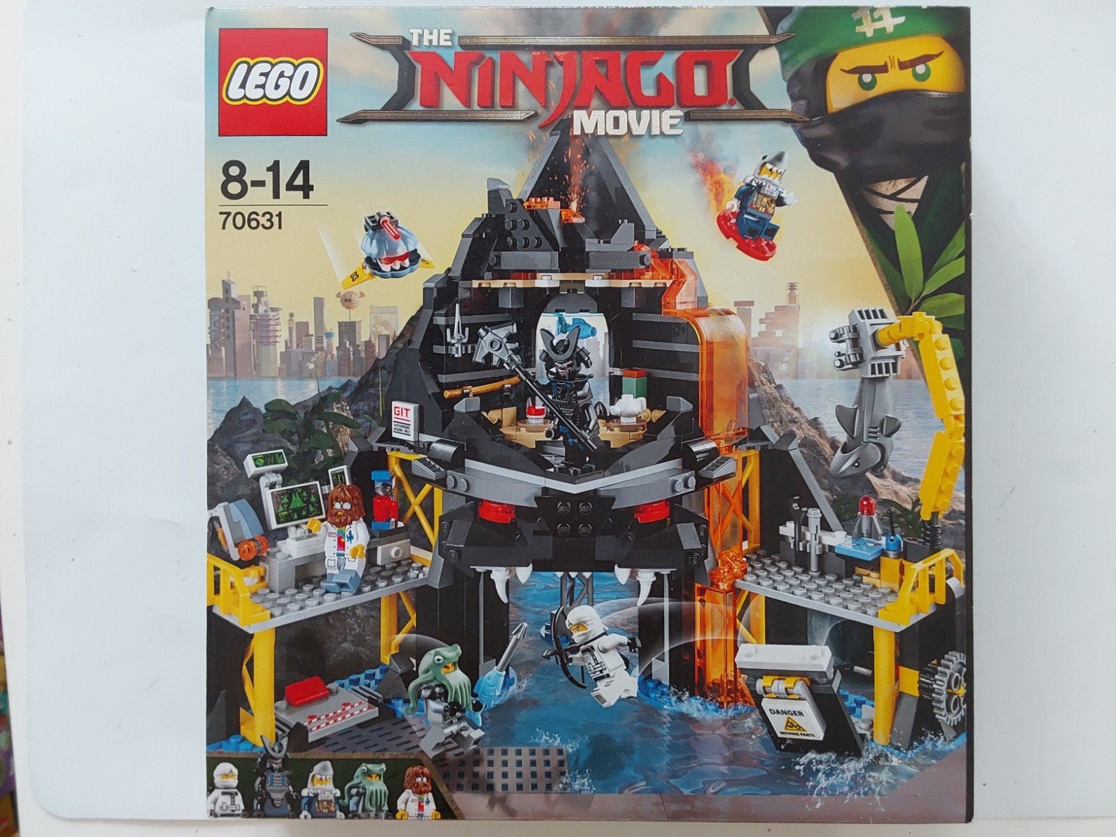 Lego The Ninjago Movie 70631 Garmadon ' s Vulkaanbasis 🆕️, Kinderen en Baby's, Speelgoed | Duplo en Lego, Lego, Nieuw, Ophalen of Verzenden