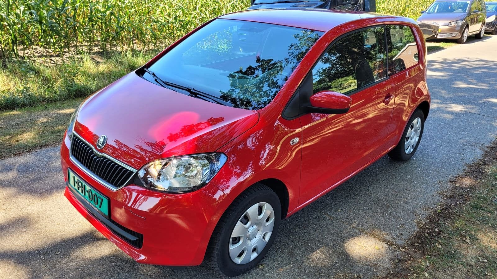 Skoda CITIGO 1.0 Greentech Elegance Airco |Nw APK-beurt, Auto's, Voorwielaandrijving, Euro 5, Stof, Gebruikt