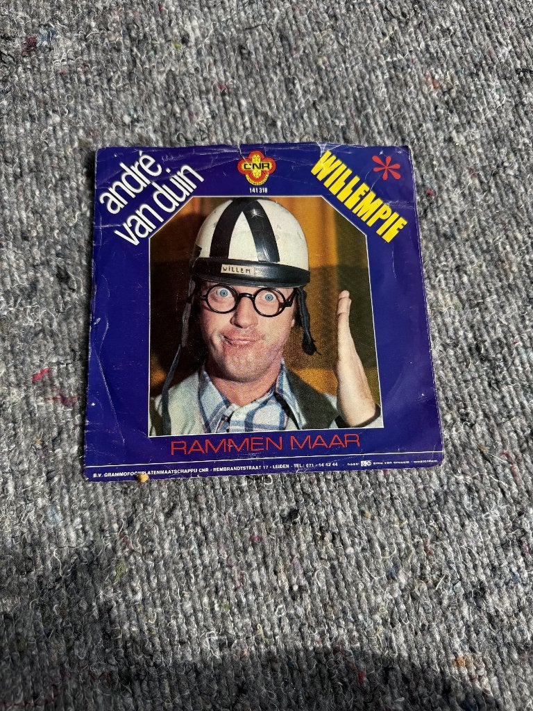 andre van duin 7 inch lp plaat, Ophalen, Zo goed als nieuw