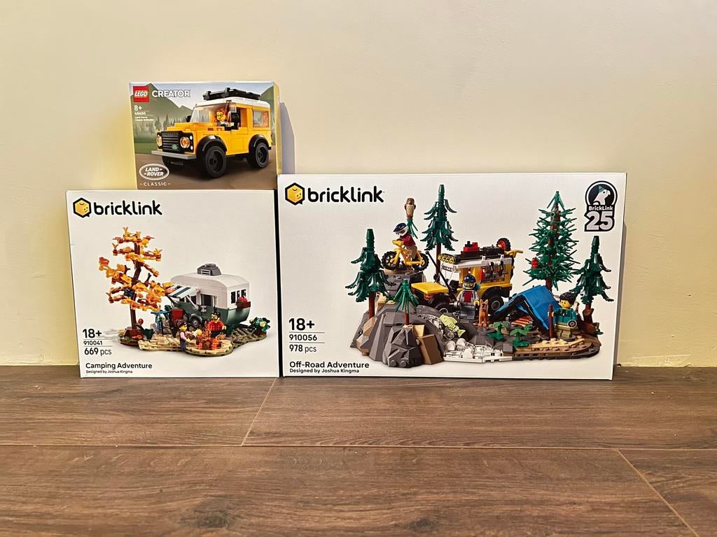 Lego en Bricklink sets nieuw ongeopend, Lego, Nieuw, Complete set, Compleet