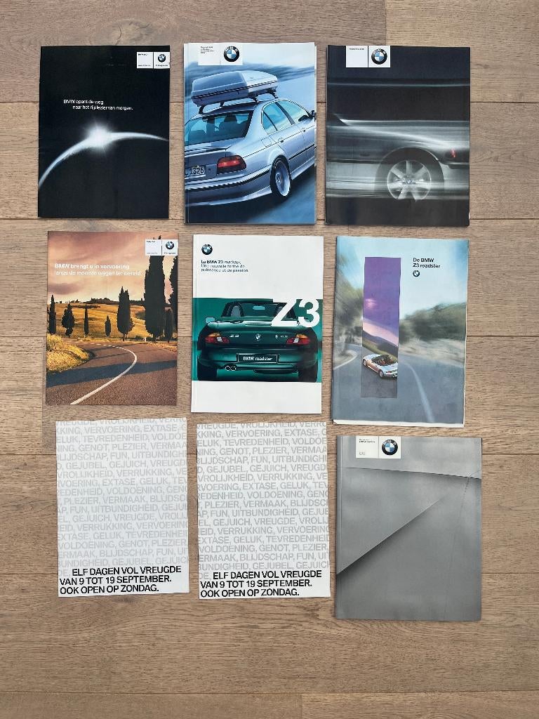 BMW Z3 & BMW Z4 FOLDERS, Ophalen of Verzenden, Gelezen, BMW