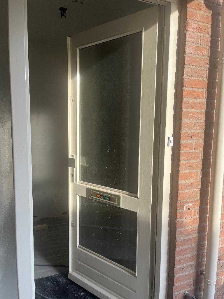 Voordeur, Ophalen, 80 tot 100 cm, 200 tot 215 cm, Glas