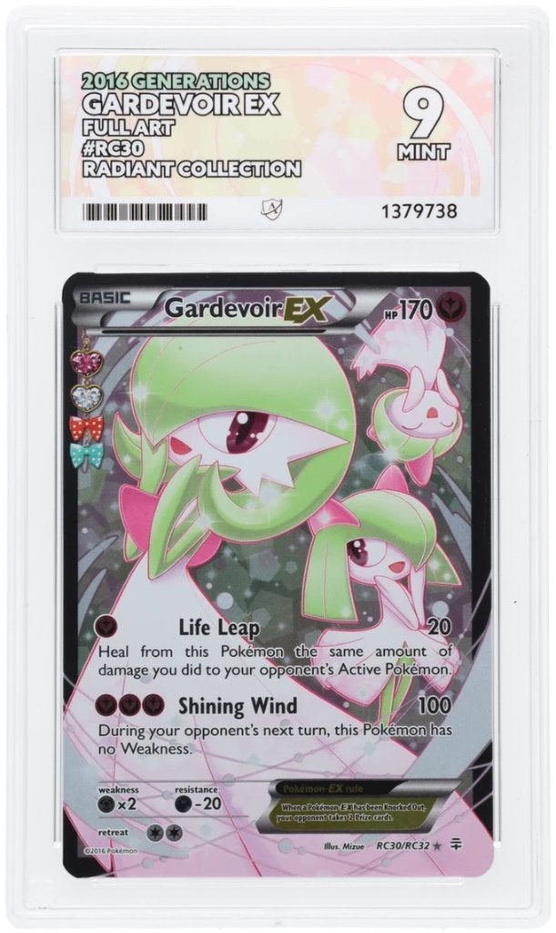 Gardevoir EX RC30 - ACE 9, Ophalen of Verzenden, Zo goed als nieuw, Losse kaart, Foil