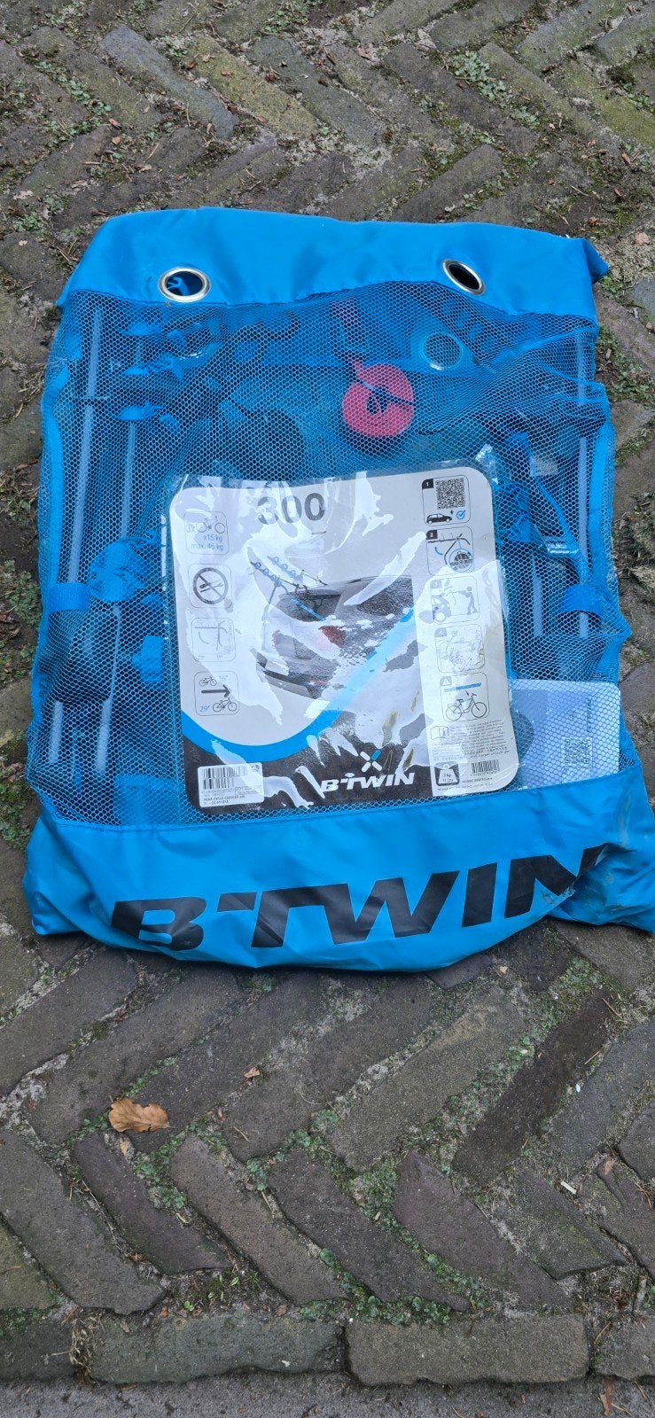 B'Twin 300 Fietsendrager voor achterklep (zonder trekhaak), Ophalen