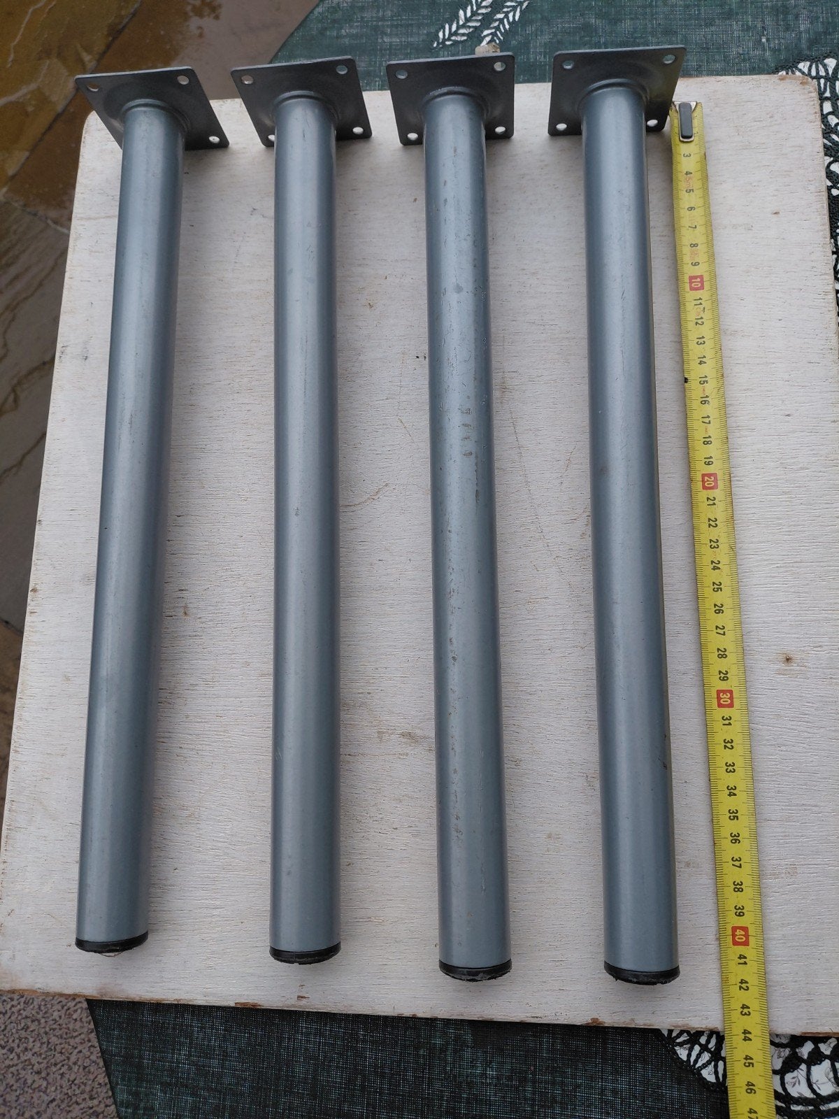 te koop verschillende type tafel poten  eiken en stalen, Huis en Inrichting, Tafelonderdelen, Ophalen of Verzenden, Rond, 50 tot 100 cm