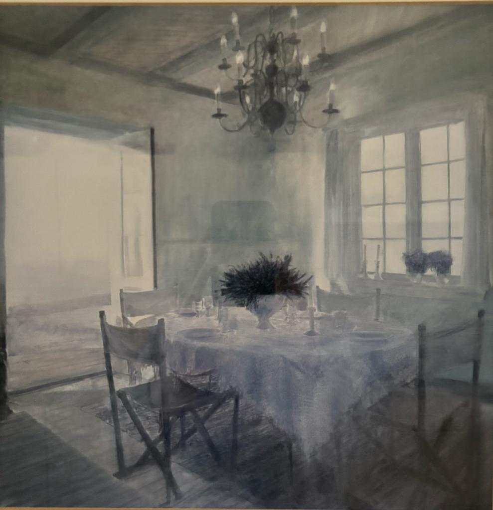 Laura Ashley ingelijste vintage print, Antiek en Kunst, Verzenden